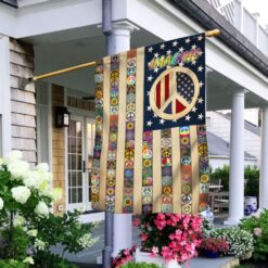 Peace Sign Hippie Flag LHA1585F