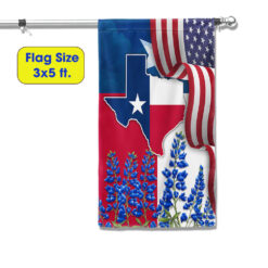 Texas Bluebonnet Flag MLN1111F - 3x5 ft. Flag