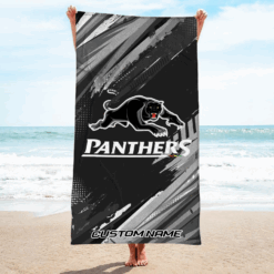 Auspiritmerch Penrith Panthers Pool Travel Beach and Bath Towels for Kids and Adults