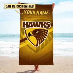 Auspiritmerch Hawthorn Hawks Pool Travel Beach and Bath Towels for Kids and Adult