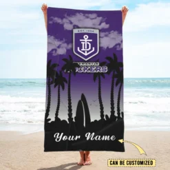 Auspiritmerch Fremantle Dockers  Pool Travel Beach and Bath Towels for Kids and Adult