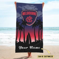 Auspiritmerch Melbourne Demons Pool Travel Beach and Bath Towels for Kids and Adult