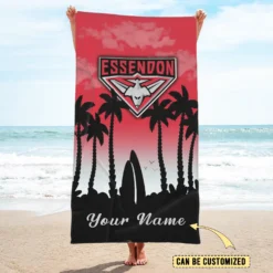 Auspiritmerch Essendon Pool Travel Beach and Bath Towels for Kids and Adult
