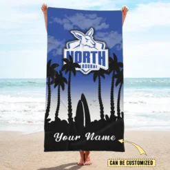 Auspiritmerch North Melbourne Pool Travel Beach and Bath Towels for Kids and Adult