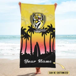 Auspiritmerch Richmond Tigers Pool Travel Beach and Bath Towels for Kids and Adult