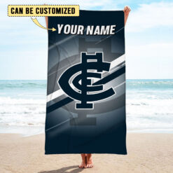 Auspiritmerch Carlton Blues Pool Travel Beach and Bath Towels for Kids and Adults
