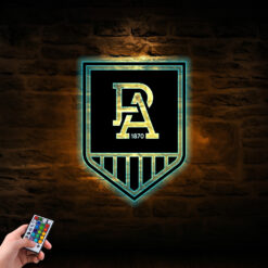 Auspiritmerch Port Adelaide Wall Art LED Gifts For Fans