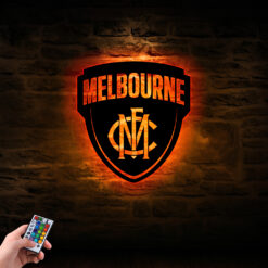 Auspiritmerch Melbourne Demons Wall Art LED Gifts For Fans