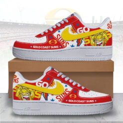 Auspiritmerch Gold Coast Suns Sports Air Low-Top Sneakers Shoes For Men And Women