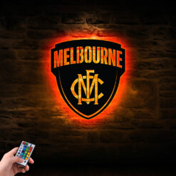 Auspiritmerch Melbourne Demons Wall Art LED Gifts For Fans
