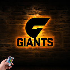 Auspiritmerch GWS Giants Wall Art LED Gifts For Fans