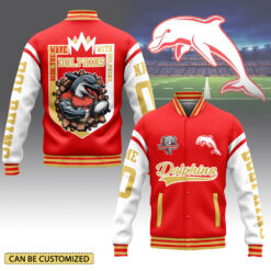 Auspiritmerch Dolphins Personalized Baseball Jacket Gifts For Fans