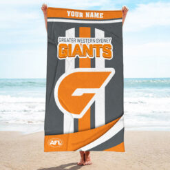 Auspiritmerch GWS Giants Pool Travel Beach and Bath Towels for Kids and Adults
