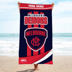 Auspiritmerch Melbourne Demons Pool Travel Beach and Bath Towels for Kids and Adults