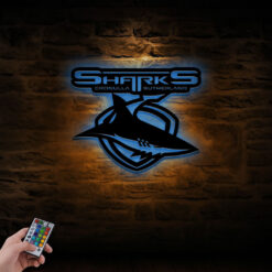 Auspiritmerch Cronulla-Sutherland Sharks Wall Art LED Gifts For Fans