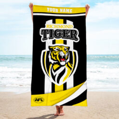 Auspiritmerch Richmond Tigers Pool Travel Beach and Bath Towels for Kids and Adults