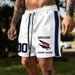 Auspiritmerch Adelaide Crows Custom Name And Number Short Pants Gift For Fans