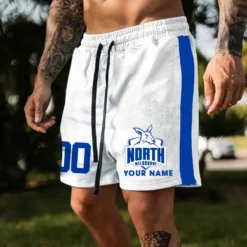 Auspiritmerch North Melbourne Custom Name And Number Short Pants Gift For Fans