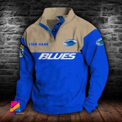 Auspiritmerch Blues Personalized Sports Sweatshirt Gift For Fans