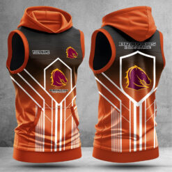 Auspiritmerch Brisbane Broncos Hooded Tank Top Gift For Fans