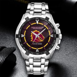 Auspiritmerch Brisbane Broncos Personalized Style Alloy Men Quartz Watch Gift For Fans