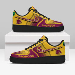 Auspiritmerch Brisbane Broncos Sports Air Low-Top Sneakers Shoes For Men And Women