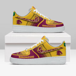 Auspiritmerch Brisbane Broncos Sports Air Low-Top Sneakers Shoes For Men And Women