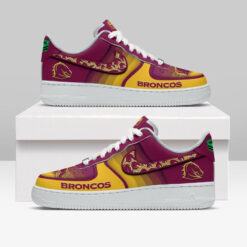 Auspiritmerch Brisbane Broncos Sports Air Low-Top Sneakers Shoes For Men And Women