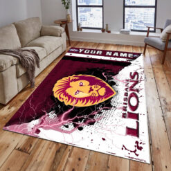 Auspiritmerch Brisbane Lions Personalized Fashion Carpet Rug Gift For Fans