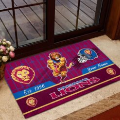 Auspiritmerch Brisbane Lions Personalized Rug Gift For Fans