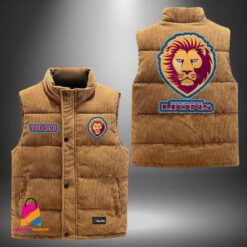 Auspiritmerch Brisbane Lions Personalized Style Sleeveless Puffer Jacket Gift For Fans