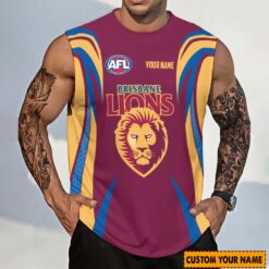 Auspiritmerch Brisbane Lions Personalized Tank Top Gift For Fans