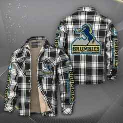 Auspiritmerch Brumbies Fleece Thermal Cotton Jacket Gift For Fans