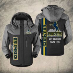 Auspiritmerch Brumbies Parka Windbreaker Jacket Gift For fans