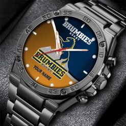 Auspiritmerch Brumbies Personalized Fashion Hand Watch Gift For Fans