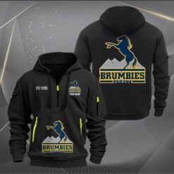 Auspiritmerch Brumbies Personalized Sports Hoodie Zipper Gift For Fans