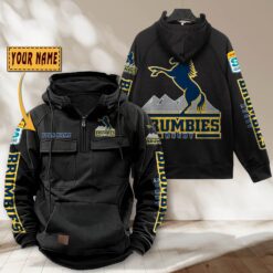 Auspiritmerch Brumbies Personalized Sports Hoodie Zipper Gift For Fans