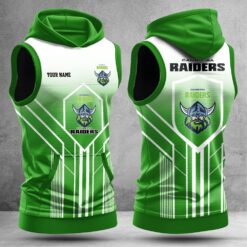 Auspiritmerch Canberra Raiders Hooded Tank Top Gift For Fans