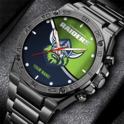 Auspiritmerch Canberra Raiders Personalized Fashion Hand Watch Gift For Fans