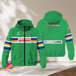 Auspiritmerch Canberra Raiders Sports Windbreaker Jacket For Fans