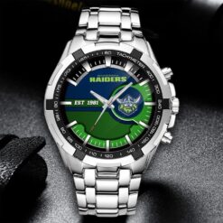 Auspiritmerch Canberra Raiders Style Alloy Men Quartz Watch Gift For Fans