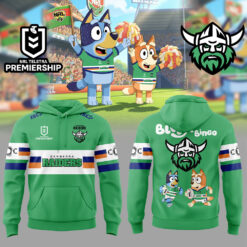 Auspiritmerch Canberra Raiders x Bluey and Bingo Hoodie
