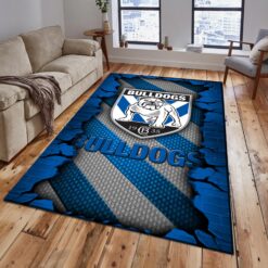 Auspiritmerch Canterbury-Bankstown Bulldogs Fashion Carpet Rug Gift For Fans
