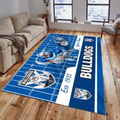 Auspiritmerch Canterbury-Bankstown Bulldogs Fashion Carpet Rug Gift For Fans