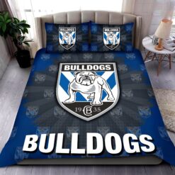 Auspiritmerch Canterbury-Bankstown Bulldogs Personalized Bedding Set Gift For fans