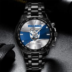 Auspiritmerch Canterbury-Bankstown Bulldogs Personalized Style Alloy Men Quartz Watch Gift For Fans