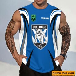 Auspiritmerch Canterbury-Bankstown Bulldogs Personalized Tank Top Gift For Fans