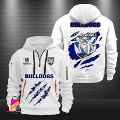 Auspiritmerch Canterbury-Bankstown Bulldogs Sports Hoodie Zipper Gift For Fans