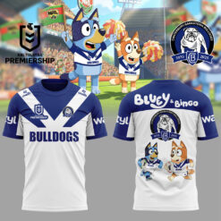 Auspiritmerch Canterbury Bulldogs x Bluey and Bingo Shirt