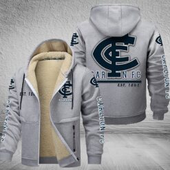 Auspiritmerch Carlton Hooded Fleece Thermal Cotton Jacket Gift For Fans